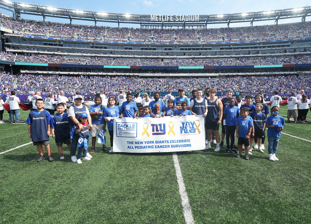 TKC MVPs at New York Giants Game Giants Partner Picks -1