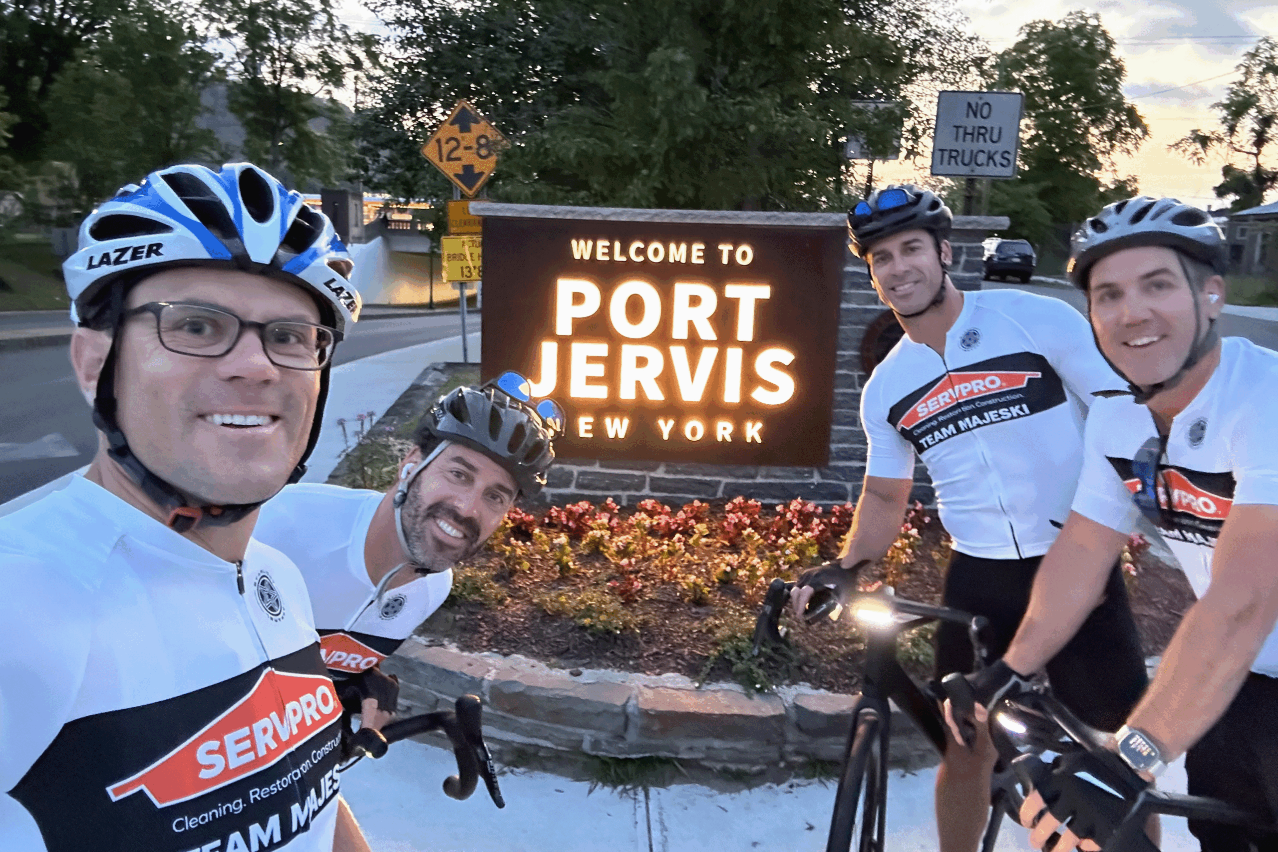 TKC Team SERVPRO biking for Eli's Challenge